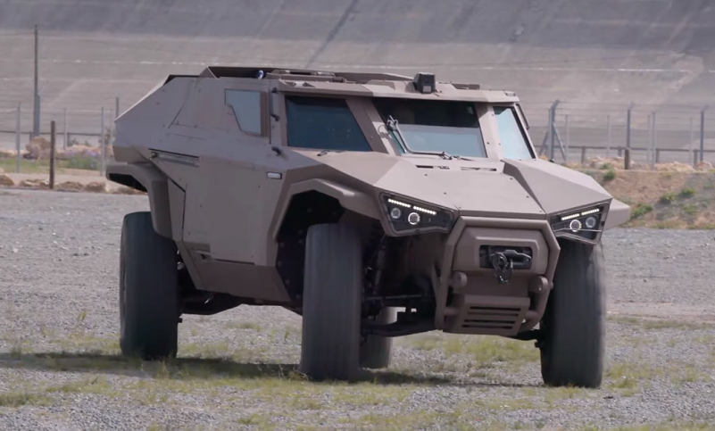 This Innovative Vehicle Can Move Sideways at Battlefield - i-HLS 
